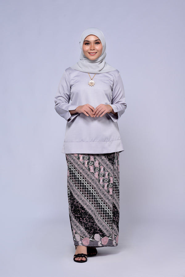 BAJU KEDAH (TOP ONLY) - SILVER A