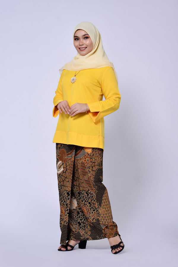 BAJU KEDAH (TOP ONLY) - YELLOW B