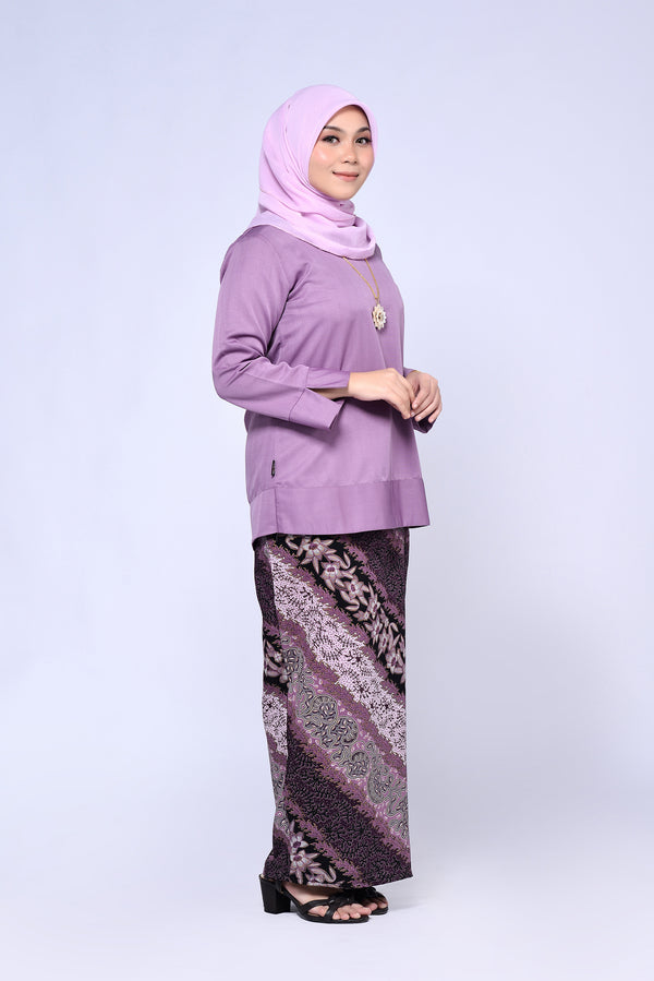 BAJU KEDAH (TOP ONLY) - LAVENDER B