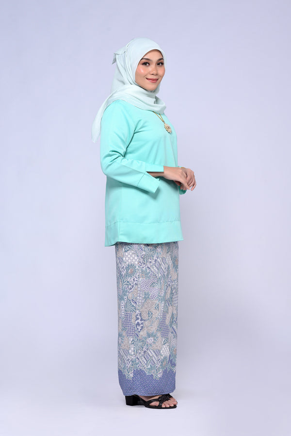 BAJU KEDAH (TOP ONLY) - MINT GREEN