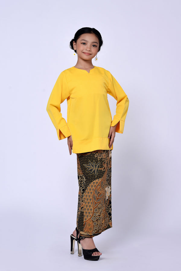 BUDAK KEDAH BATIK (SET) - YELLOW B