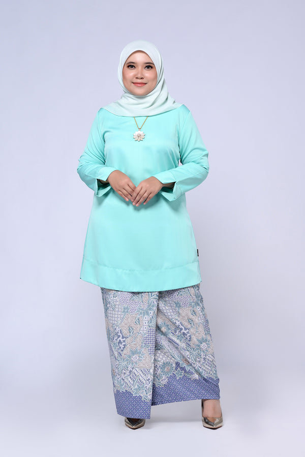 BAJU PAHANG (TOP ONLY) - MINT GREEN