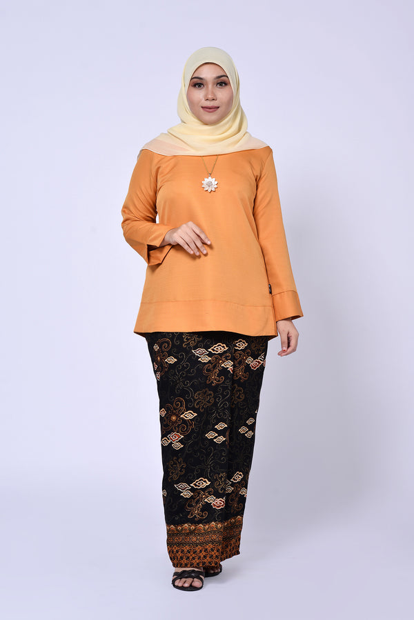 BAJU KEDAH (TOP ONLY) - MUSTARD A