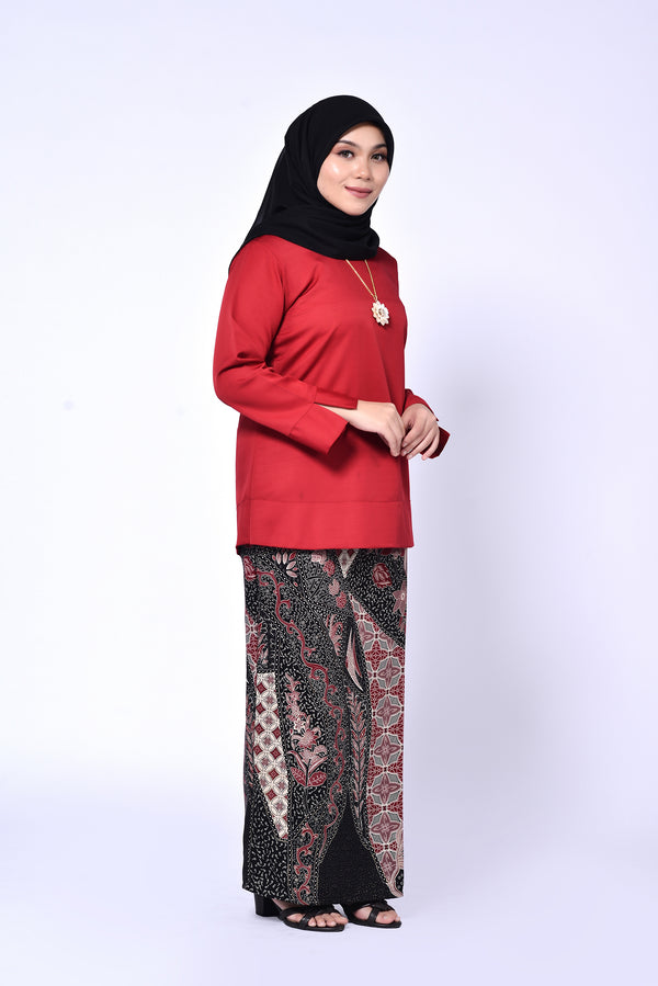 BAJU KEDAH (TOP ONLY) - MAROON